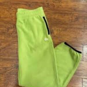 Stussy Lime Green Joggers - XS - Excellent Condition